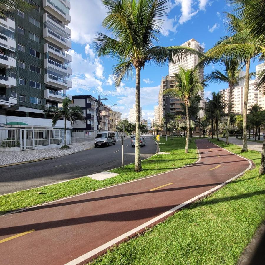 Kitnet em frente a Praia Praia Grande (Santos) Exterior foto