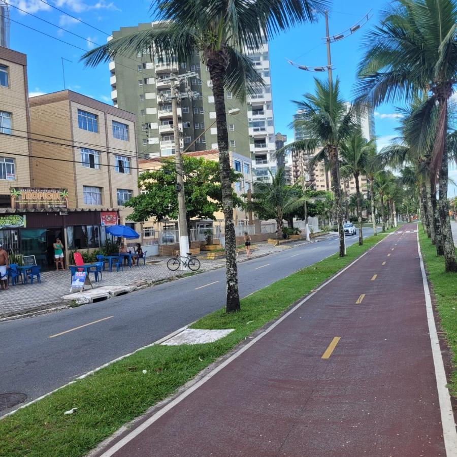 Kitnet em frente a Praia Praia Grande (Santos) Exterior foto