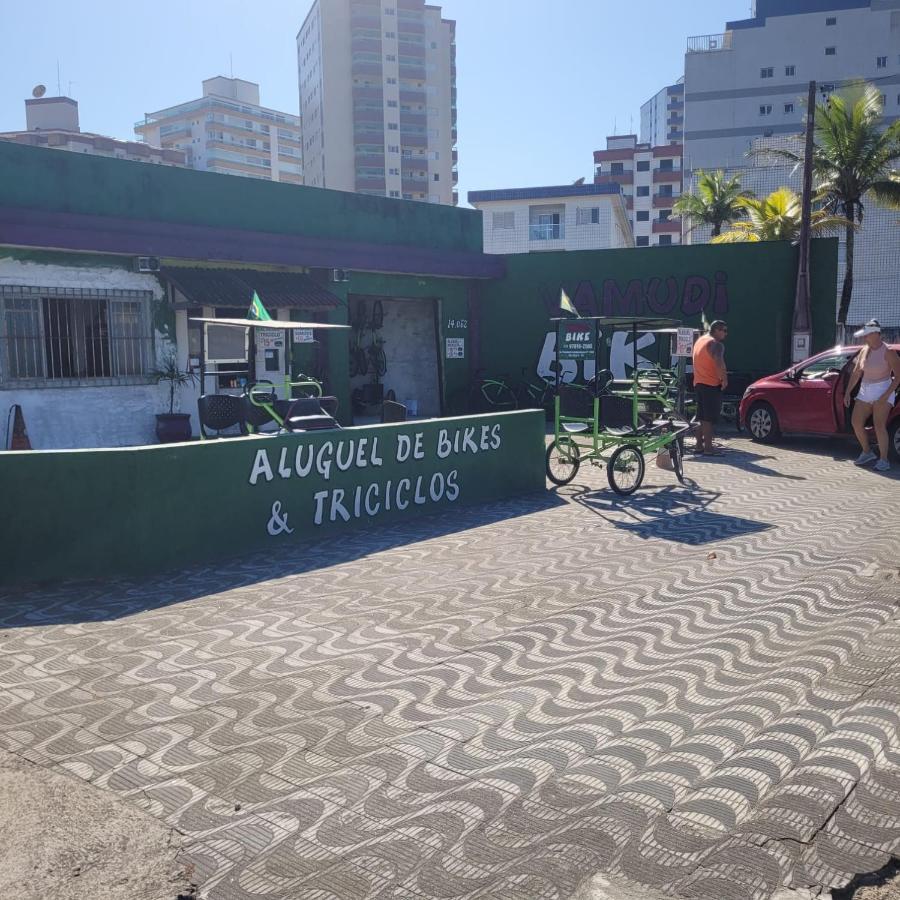 Kitnet em frente a Praia Praia Grande (Santos) Exterior foto
