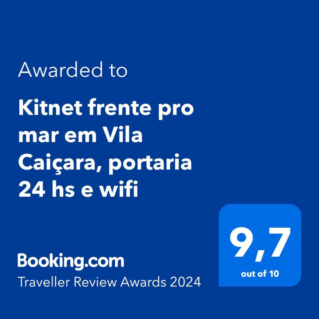 Kitnet em frente a Praia Praia Grande (Santos) Exterior foto
