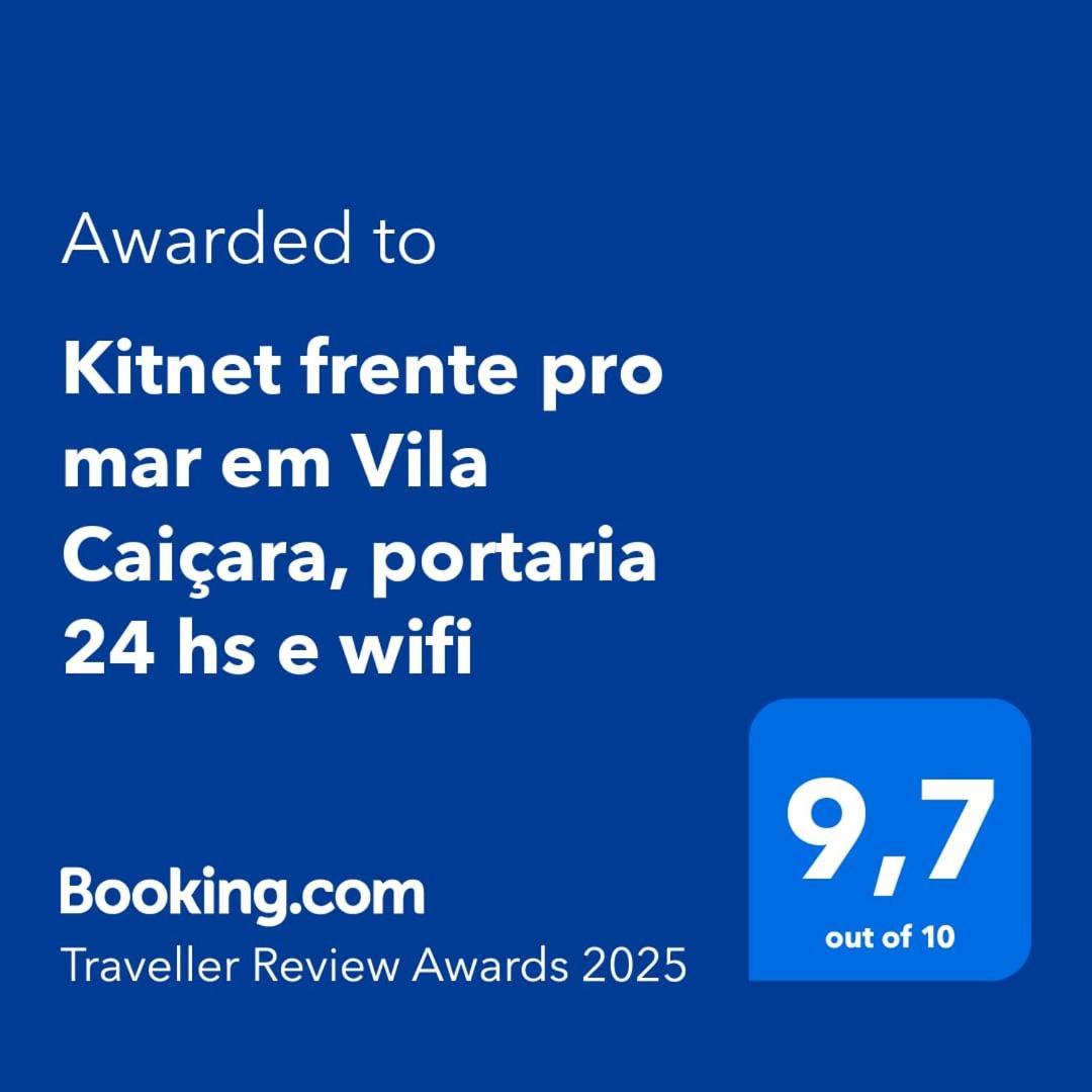 Kitnet em frente a Praia Praia Grande (Santos) Exterior foto